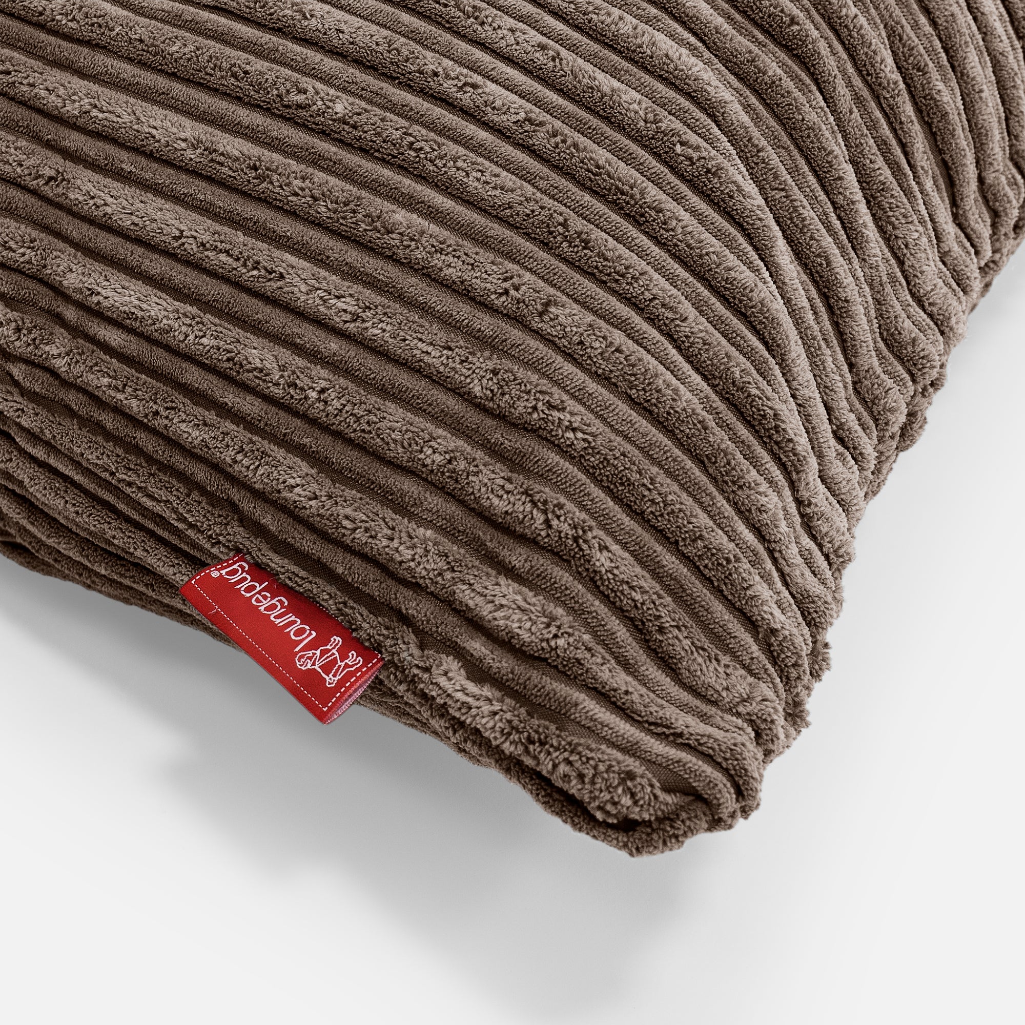 Kuddfodral XL 70 x 70cm - Klassisk Manchestertyg Mocca - Image 3